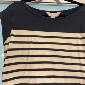 French connection stripped t-shirt mini dress size 12